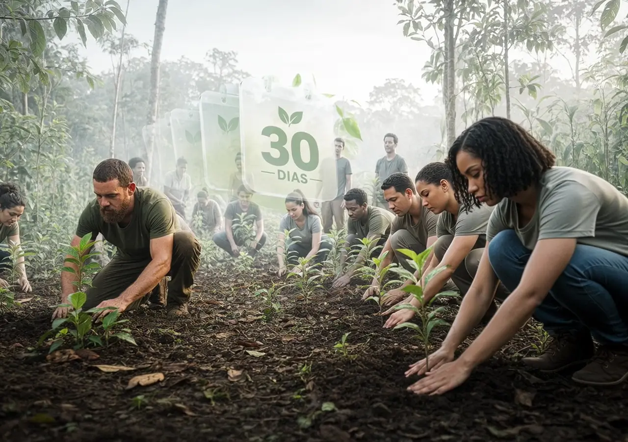 Namastê Messerschmidt plantando